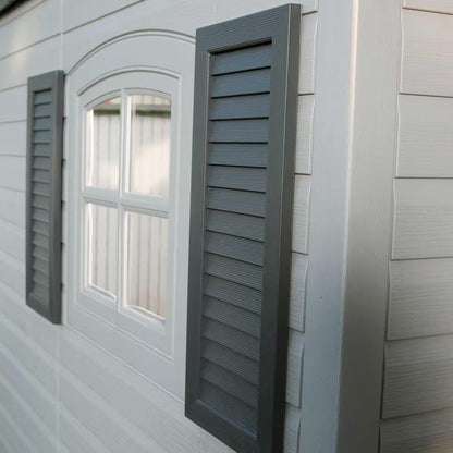 15 Ft. X 8 Ft. Resin Outdoor Garden Shed