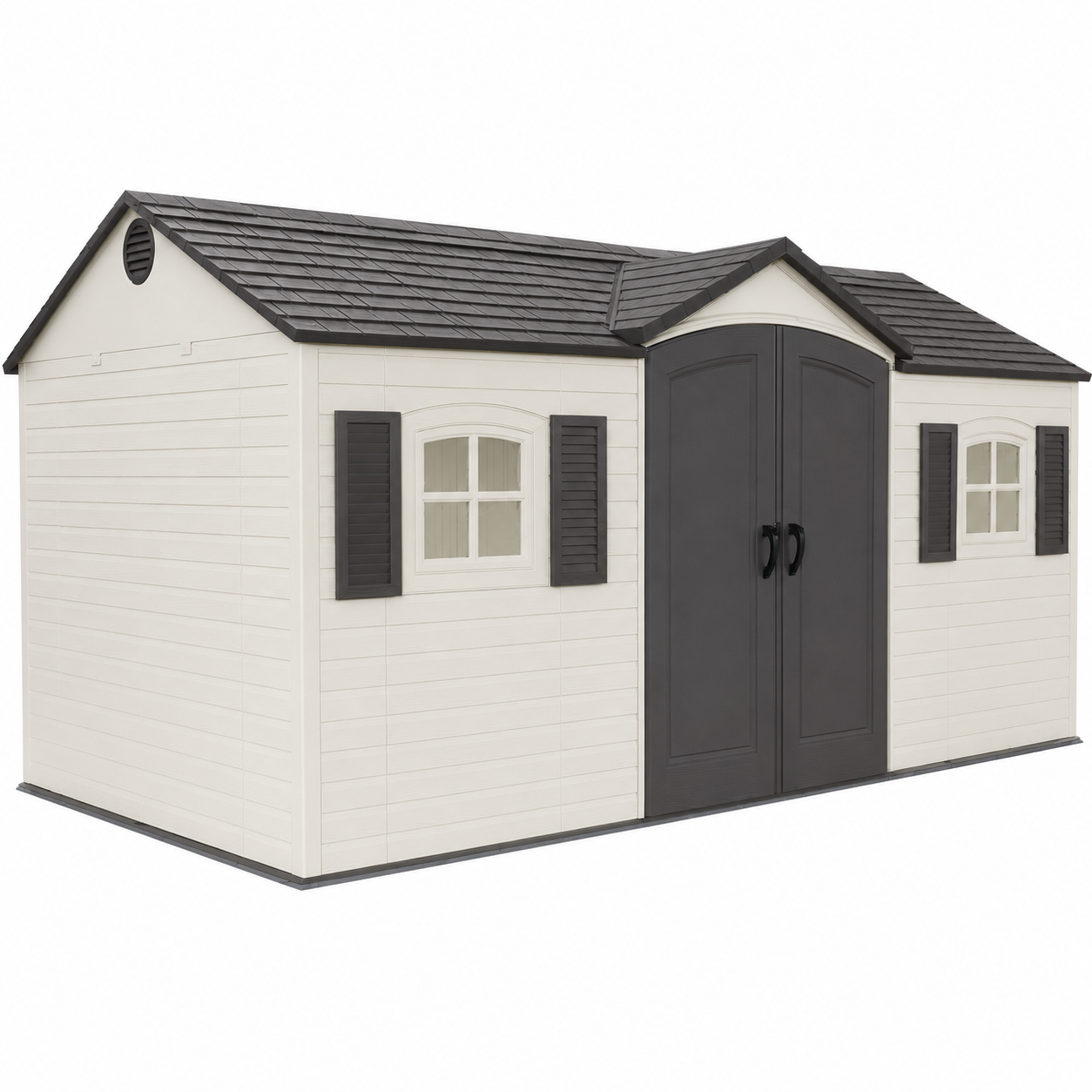 15 Ft. X 8 Ft. Resin Outdoor Garden Shed