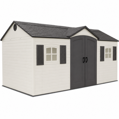 15 Ft. X 8 Ft. Resin Outdoor Garden Shed